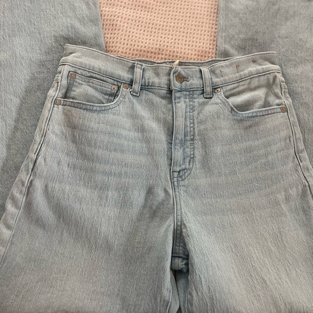 Madewell 90s High Waist Straight Leg Jeans